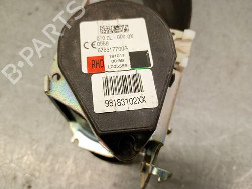 Front left seatbelt CITROËN C3 III (SX) 1.2 VTi 82 | BP33887514I26 - Image 7