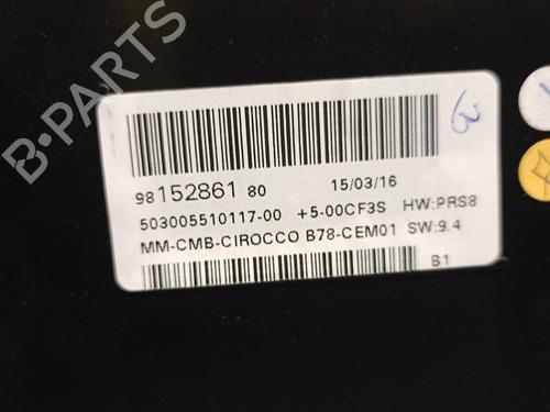 Instrument cluster CITROËN C4 Picasso II 1.6 BlueHDi 120 | BP30170007C47 