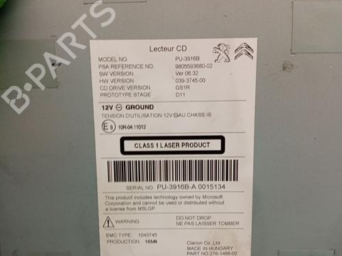 Radio PEUGEOT 308 SW II (LC_, LJ_, LR_, LX_, L4_) 1.6 HDi / BlueHDi 115 (LCBHXM, LCBHXT) | BP29182079E6 