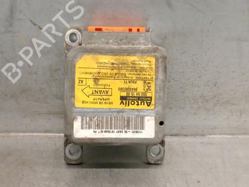 Kollisjonspute styreenhet PEUGEOT 206 Hatchback (2A/C) 2.0 HDI 90 (90 hp) 25711912