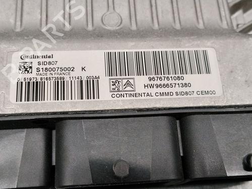 Engine control unit (ECU) PEUGEOT 5008 (0U_, 0E_) 1.6 HDi | BP37230989M57 - Image 4
