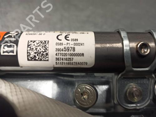 Høyre gardin kollisjonspute OPEL CORSA E (X15)  | BP15891349C12 