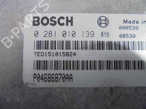 Engine control unit (ECU) CHRYSLER VOYAGER / GRAND VOYAGER III (GS_, NS_) 2.5 TD | BP2057537M57 