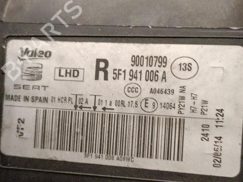 Right headlight SEAT LEON ST (5F8) 1.6 TDI | BP37525959C29 - Image 10