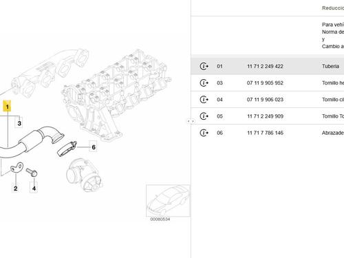 Pipe BMW 3 (E46) 320 d | BP37487671M125  - Image 5