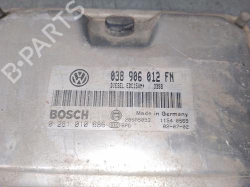 Engine control unit (ECU) SEAT LEON (1M1) 1.9 TDI | BP31292554M57 