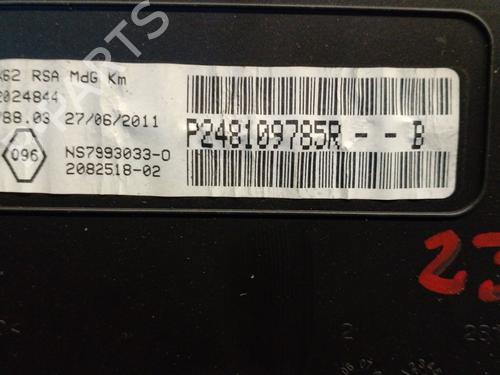 Instrument cluster RENAULT MASTER III Van (FV) 2.3 dCi 125 FWD (FV0C, FV0D, FV0G, FV0H, FV0J, FV0K,... | BP30083768C47