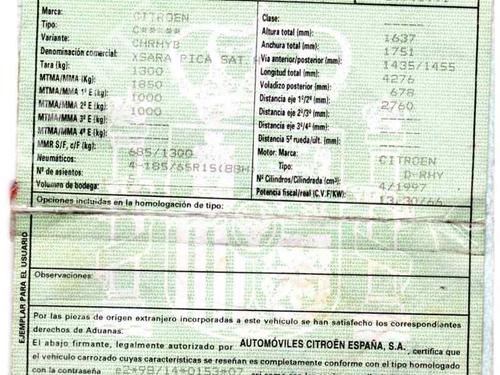 Engine control unit (ECU) CITROËN XSARA PICASSO (N68) 2.0 HDi | BP7294761M57 
