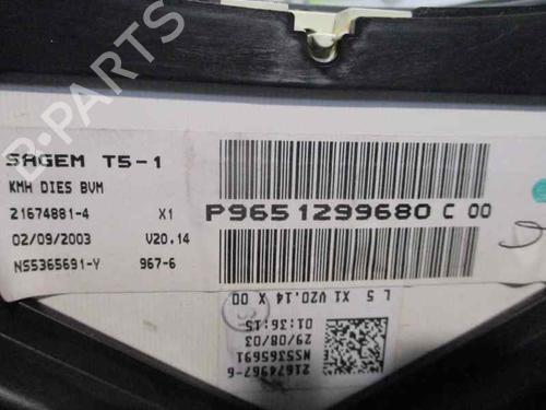 Instrument cluster PEUGEOT 307 (3A/C) 2.0 HDi 90 | BP2677627C47 