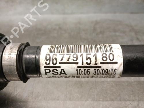 Left front driveshaft PEUGEOT 3008 II SUV (MC_, MR_, MJ_, M4_) 1.2 THP/ PureTech 130 (MRHNSM, MRHNSU, MRHNSJ, MRHNYW,... | BP29706491M38