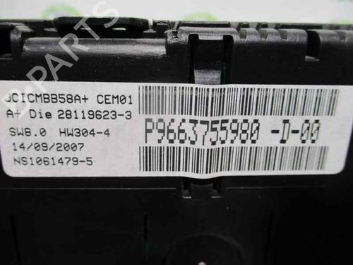 Instrument cluster CITROËN C4 Grand Picasso I (UA_) 2.0 HDi 138 | BP2791655C47 