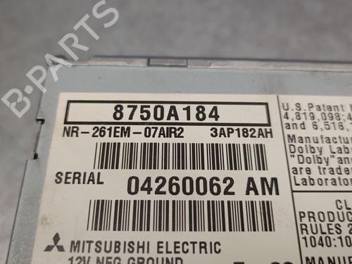 Radio MITSUBISHI LANCER VIII (CY_A, CZ_A) 2.0 DI-D (CY8A) | BP36040706E6 - Image 5