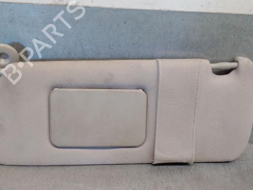 Used Left sun visor TOYOTA COROLLA (_E12_) 2.0 D-4D (CDE120R, CDE120L_) (116 hp) 29427809
