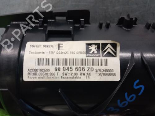 Display monitor PEUGEOT 3008 I MPV (0U_) 1.6 BlueHDi 120 | BP29434224C48 