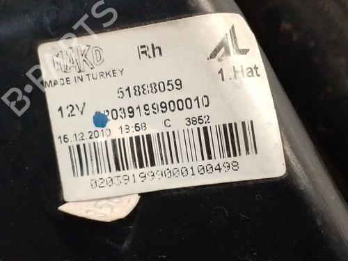 Right taillight FIAT PUNTO EVO (199_) 1.3 D Multijet (199AXC1A, 199BXC1A, 199AXT1A, 199BXT1A) | BP31805257C35