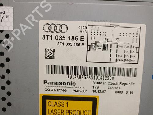 Radio AUDI A4 B8 (8K2) 2.0 TDI | BP23157576E6 