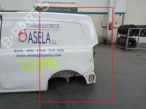 Left rear fenders MERCEDES-BENZ CITAN Box Body/MPV (W420) 1.5 110 CDI (420.623, 420.625) | BP25834435C43 