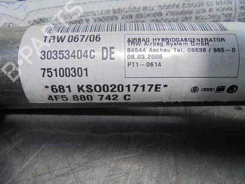 Right curtain airbag AUDI A6 C6 (4F2) 3.0 TDI quattro | BP2053268C12 