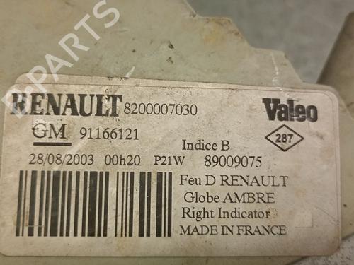 Right front indicator RENAULT TRAFIC II Bus (JL) 1.9 dCI 80 (JL0B) | BP34396636C33  - Image 6