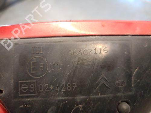 Right mirror CITROËN C4 Coupe (LA_) 1.6 HDi | BP27660788C27 