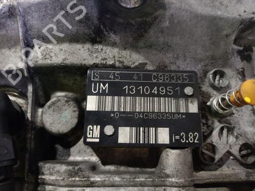 Gearbox OPEL ZAFIRA A MPV (T98) 2.2 DTI 16V (F75) | BP26739535M3 