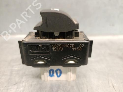 Right front window switch PEUGEOT 2008 I (CU_) 1.6 BlueHDi 100 | BP29706509I26 