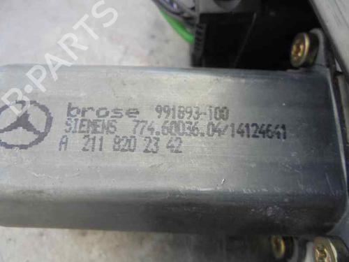 Vindusheismekanisme venstre bak MERCEDES-BENZ E-CLASS (W211) E 240 (211.061) | BP2320242C24 
