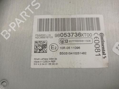 Radio PEUGEOT 3008 I MPV (0U_) 1.2 | BP26327984E6 