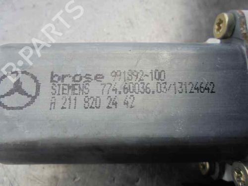 Rear right window mechanism MERCEDES-BENZ E-CLASS (W211) E 240 (211.061) | BP2320547C25 