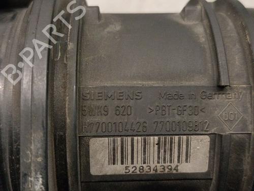 Mass air flow sensor RENAULT MASTER III Van (FV) 2.3 dCi 130 FWD (FV0M, FV0Y, FV0J, FV02, FV03) | BP31038607M95 