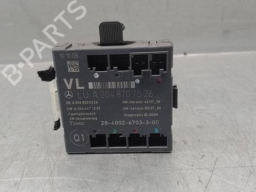 Used Comfort control module MERCEDES-BENZ GLK-CLASS (X204) 320 CDI 4-matic (204.983) (224 hp) 17036111