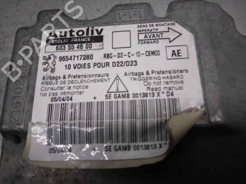 ECU airbags PEUGEOT 407 (6D_) 2.0 HDi 135 (6DRHRH, 6DRHRE, 6DRHRG, 6DRHRJ) | BP11619144M53 