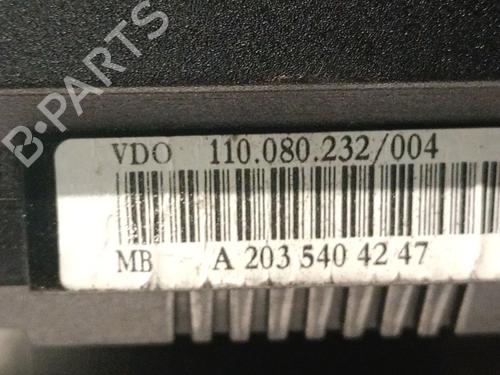 Instrument cluster MERCEDES-BENZ C-CLASS Coupe (CL203) C 220 CDI (203.708) | BP32068025C47 