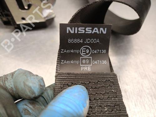 Front right seatbelt NISSAN QASHQAI / QASHQAI +2 I (J10, NJ10, JJ10E) 1.5 dCi | BP23169210I25 