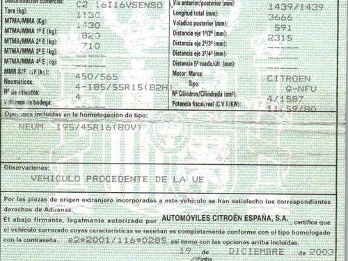 Headlight switch CITROËN C2 (JM_) 1.6 | BP33266625I24 - Image 5