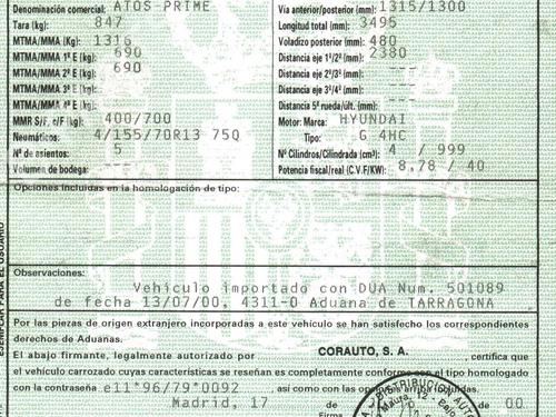 Fælk HYUNDAI ATOS PRIME (MX) 1.0 i | BP36014580C45 - Image 7
