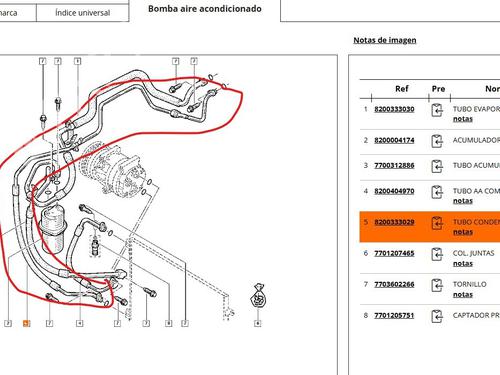 AC pipe RENAULT TRAFIC II Bus (JL) 1.9 dCI 80 (JL0B) | BP34392397M126 - Image 6