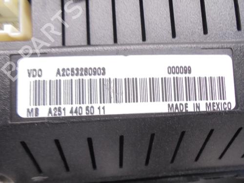 Instrument cluster MERCEDES-BENZ M-CLASS (W164) ML 350 4-matic (164.186) | BP16447115C47 