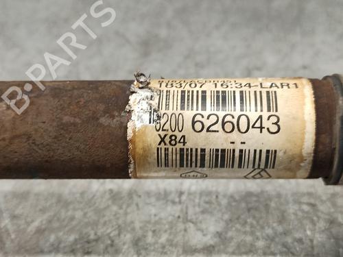 Left front driveshaft RENAULT MEGANE II (BM0/1_, CM0/1_) 1.5 dCi (BM1F, CM1F) | BP13543342M38 