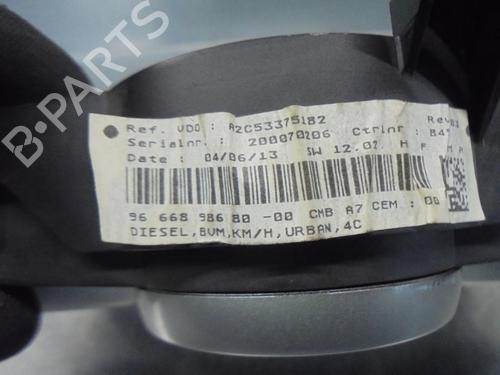 Instrument cluster PEUGEOT 207 (WA_, WC_) 1.4 HDi | BP15659749C47 