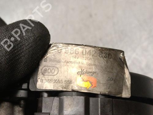Alternator VW PASSAT B5.5 (3B3) 1.9 TDI | BP31636665M7 