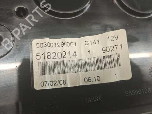 Instrument cluster FIAT BRAVO II (198_) 1.6 D Multijet (198AXH1B) | BP7535876C47
