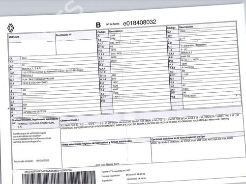 Front wiper motor RENAULT CLIO V (B7_) 1.6 E-TECH 140 (B7MU) | BP39613660M29 - Image 6