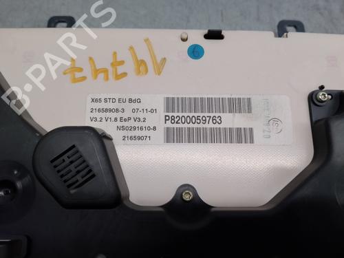 Instrument cluster RENAULT CLIO II (BB_, CB_) 1.2 16V (BB05, BB0W, BB11, BB27, BB2T, BB2U, BB2V, CB05,... | BP16697855C47 
