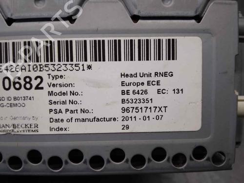 Radio PEUGEOT 5008 (0U_, 0E_) 2.0 HDi 150 / BlueHDi 150 | BP18025518E6 