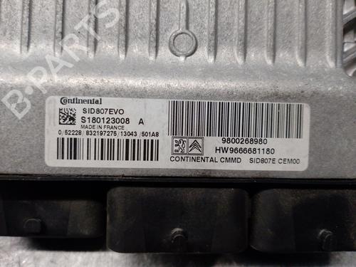 Engine control unit (ECU) CITROËN BERLINGO MULTISPACE (B9) 1.6 HDi 115 | BP33289554M57 - Image 4