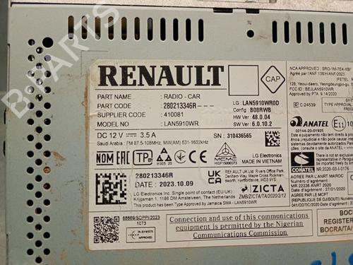 Display monitor DACIA SANDERO III 1.0 TCe 90 | BP29590626C48 