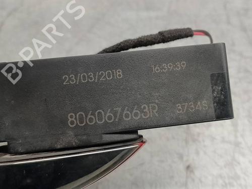 Høyre bak utvendig håndtak RENAULT MEGANE IV Hatchback (B9A/M/N_)  | BP17152810C130 