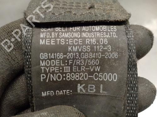 Rear right seatbelt KIA SORENTO III (UM) 2.2 CRDi | BP31862601I28 