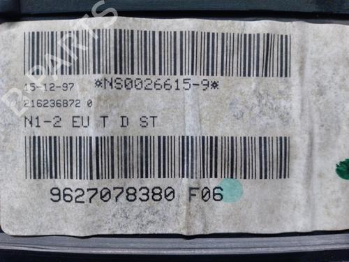 Instrument cluster CITROËN XANTIA (X1_, X2_) 1.9 Turbo D | BP15012248C47 